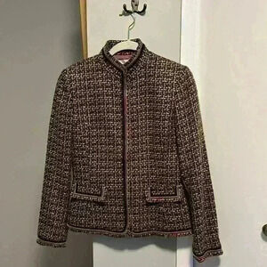 Tahari tweed blazer